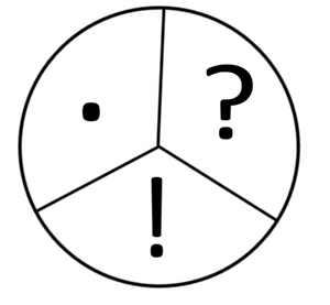 punctuation spinner example