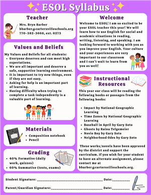 syllabus